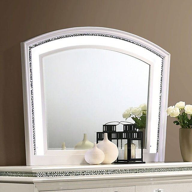 Furniture of America Maddie Arched Dresser Mirror CM7899M IMAGE 1