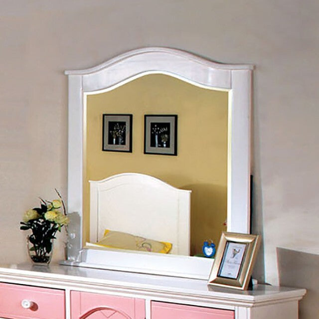 Furniture of America Aila Dresser Mirror CM7916PW-M IMAGE 1