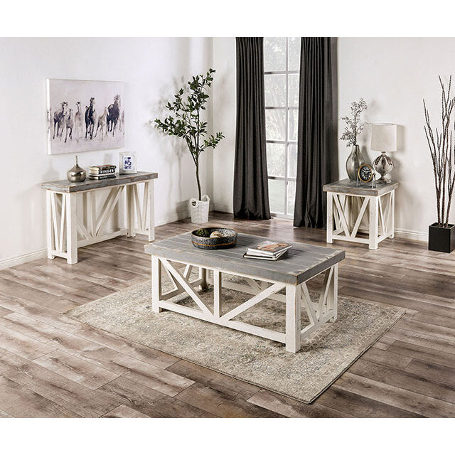 Furniture of America Halton Hills End Table EM4001IV-E IMAGE 2