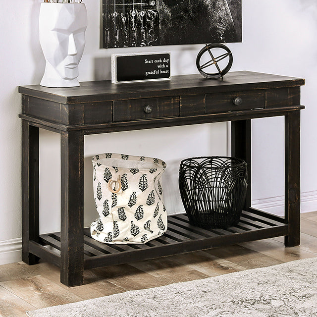 Furniture of America McAllen Sofa Table EM4009BK-S IMAGE 1