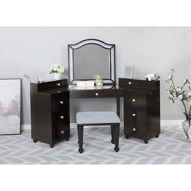 Furniture of America Tracie Vanity Set FOA-DK5686DG-PK IMAGE 2