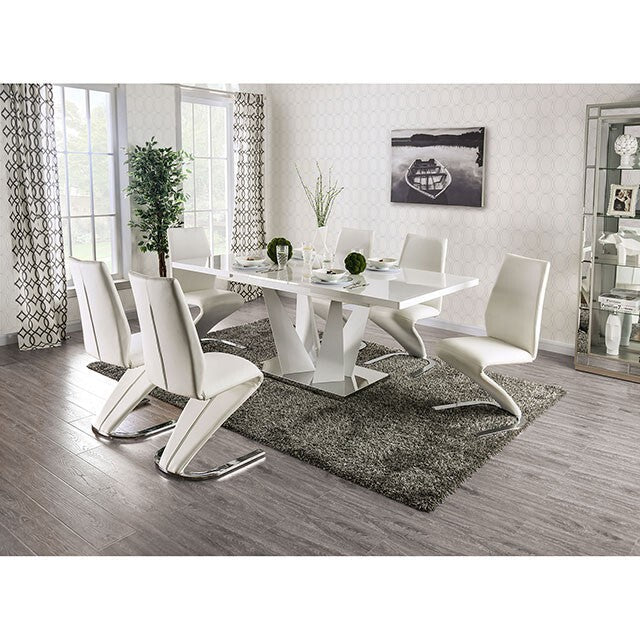 Furniture of America Zain Dining Table FOA3742T-TABLE IMAGE 2