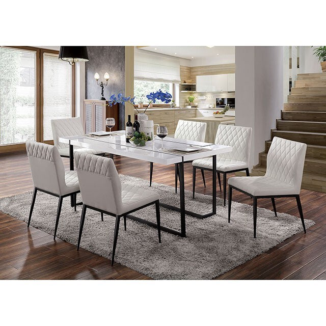 Furniture of America Alisha Dining Table FOA3799T-TABLE IMAGE 2