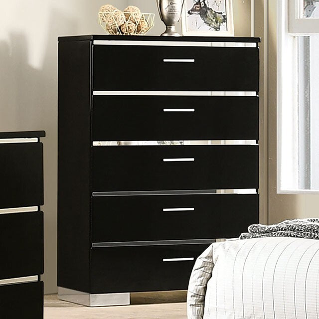 Furniture of America Carlie 5-Drawer Chest FOA7039C IMAGE 1