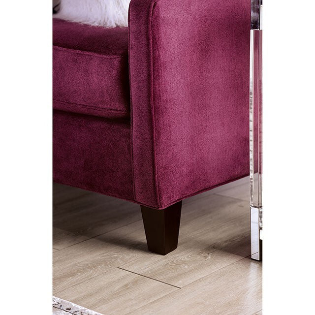 Furniture of America Jillian Stationary Fabric Sofa SM8016-SF IMAGE 6