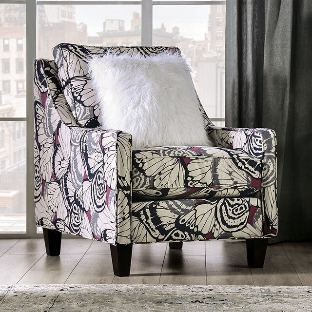 Furniture of America Jillian Stationary Fabric Sofa SM8016-SF IMAGE 8