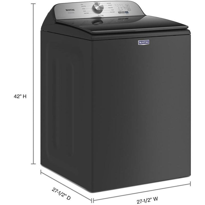 Maytag 4.7 cu. ft. Top Loading Washer with Pet Pro System TL MVW6500MBK IMAGE 5