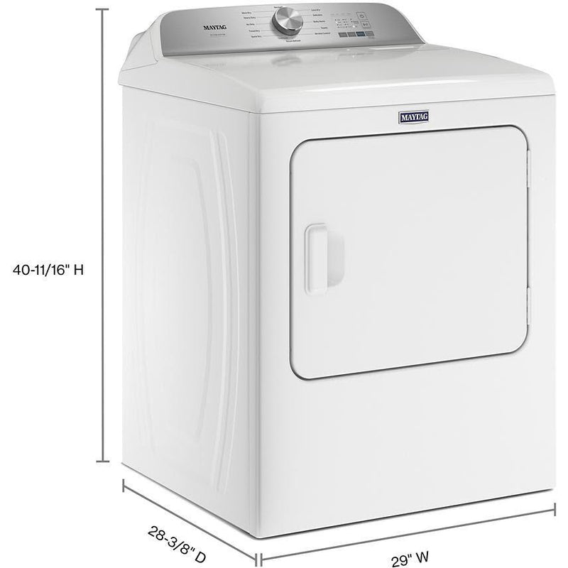 Maytag 7.0 cu. ft. Electric Dryer with Pet Pro Option MED6500MW IMAGE 9