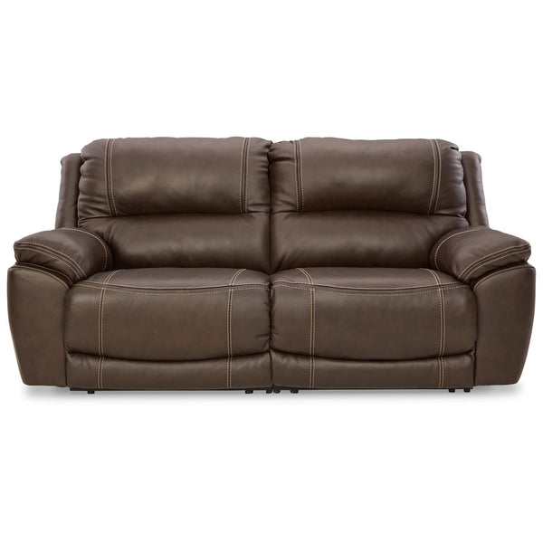 Signature Design by Ashley Dunleith Power Reclining Leather Match 2 pc Sectional U7160458/U7160462 IMAGE 1