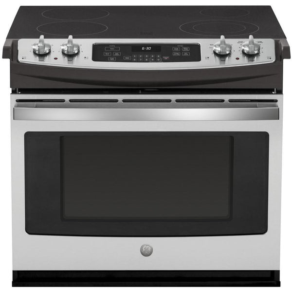GE 30-inch Drop-in Electric Range JD630STSS IMAGE 1