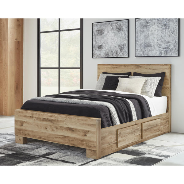 Signature Design by Ashley Hyanna Queen Panel Bed with Storage B1050-57/B1050-54/B1050-60/B1050-60/B100-13 IMAGE 1